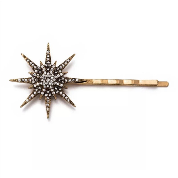 Sexy Set Star & Moon Snowflake Rhinestone Hairpin - Picture 6 of 8